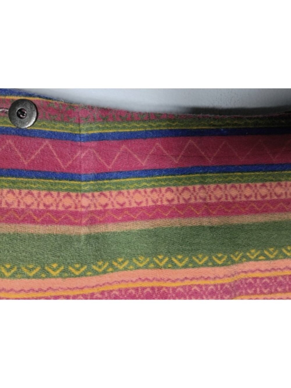 Vintage Red Rover Blanket Wrap Midi Skirt L Southwest Boho Festival Western - Picture 5 of 7